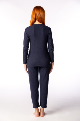 Lila женски сет пижами RAPORLU 15693 RABBIT DD FW25 