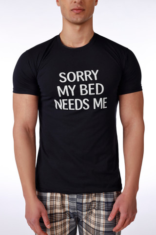 SF машки сет пижами M.PIZAMI SP.OFFER SORRY KD SS26 