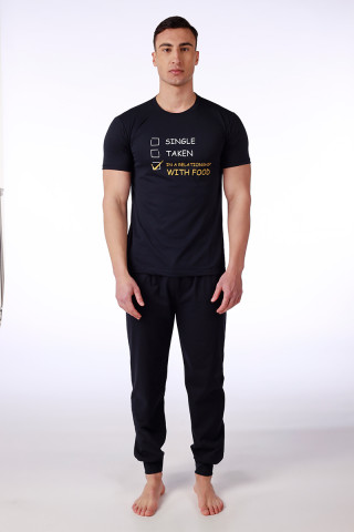 SF машки сет пижами M.PIZAMI SP.OFFER FOOD KD SS26 