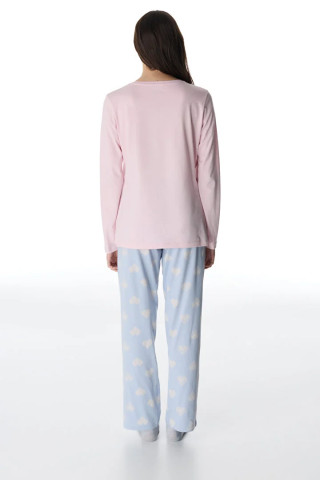 Penti женски сет пижами PRETTY HEARTS LS PANTOLON SET 