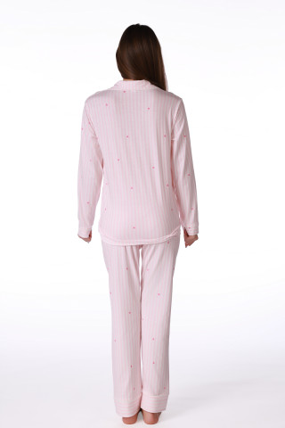 SF женски сет пижами 735237 SP PINK STRIPE DD FW26 