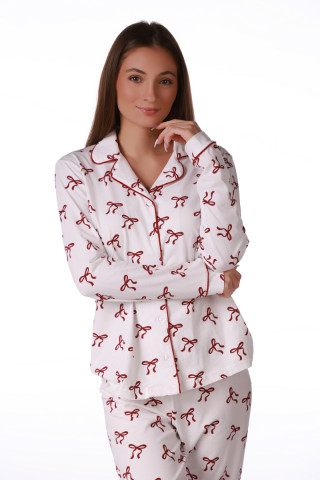SF женски сет пижами 735240 RED BOW DD FW26 