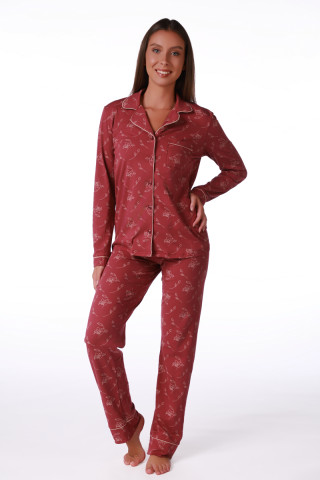 SF женски сет пижами 735245 SP FLOWERY DD FW26 