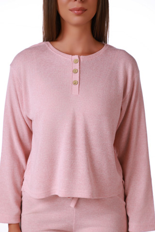 SF женски сет пижами KNIT SP 3 PINK DD FW26 