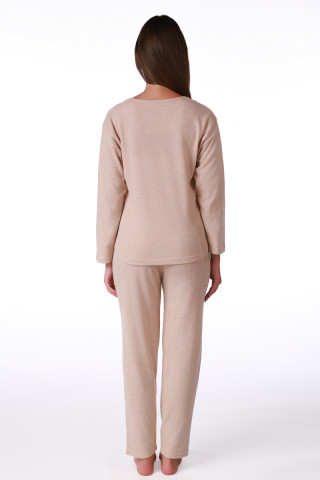 SF женски сет пижами KNIT SP L CREAM DD FW26 