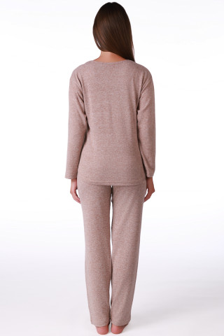 SF женски сет пижами KNIT SP CREAM DD FW26 