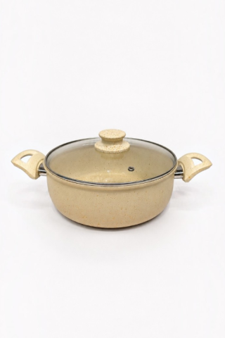 SF HOME Сет тенџериња ROJAL KREM GRANIT EKO SET 7PCS. 