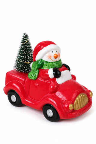 SF HOME  Новогодишни - Украс Santas Car 
