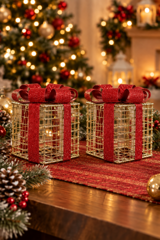 SF HOME  Новогодишни Сет украси presents 1/2 