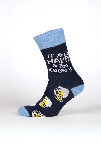 SF машки класични чорапи Happy Coll. 