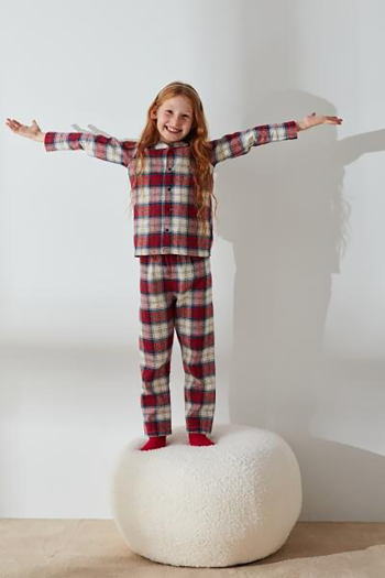 Penti детски сет пижами Uns Gingham Fls2Ligomset 