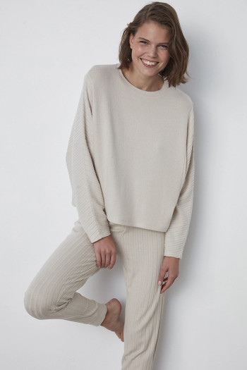Penti женски горни пижами Time To Chill Sweatshirt 