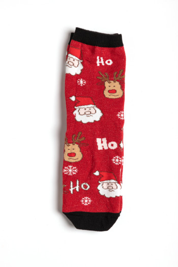 SF женски класични чорапи Christmas 