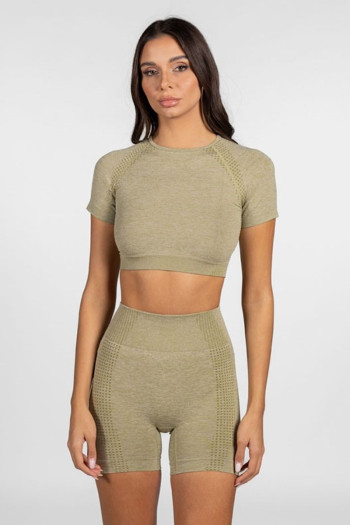 SF женски спортски сет Workout Set Light Purple 9149-6 