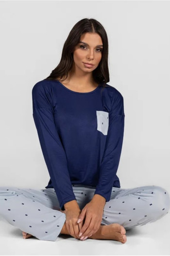 SF женски сет пижами Sf Dots Mint Fw23 