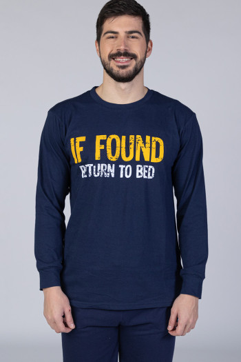 SF машки сет пижами IF FOUND 