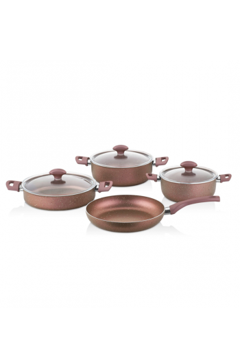 SF HOME  тави и тенџериња SET 20-24-26+26 7PCS 
