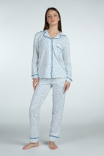 SF женски сет пижами HEARTS FW24 