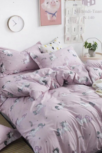 SF HOME  постелнина 140/220 UNICORNS 