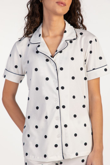 SF женски сет пижами 735100 POLKA DOT KD SS25 