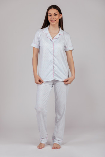SF женски сет пижами 735102 STIPE HART KD SS25 