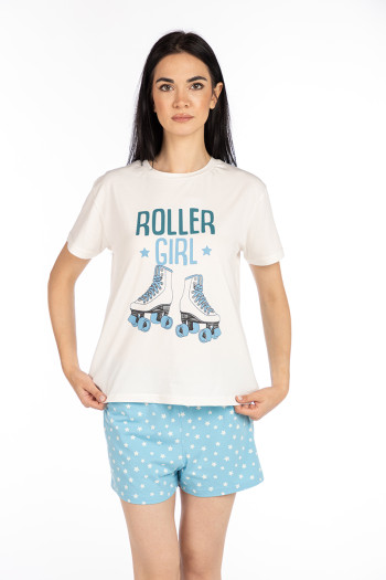 SF женски сет пижами 735114 ROLLER KK SS25 