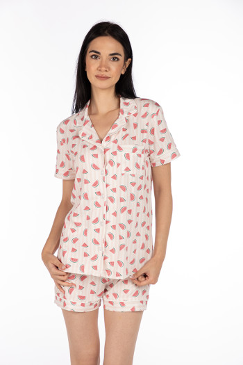SF женски сет пижами 735116 WATERMELON KK SS25 