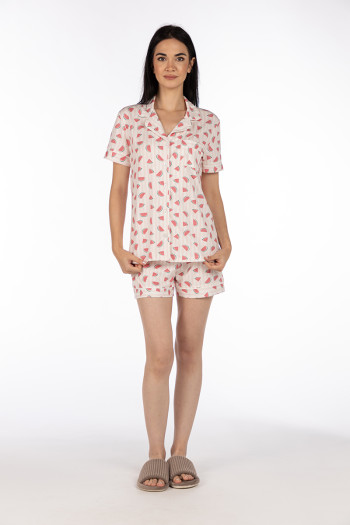 SF женски сет пижами 735116 WATERMELON KK SS25 