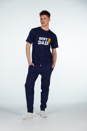 SF машки сет пижами BEST DAD KD SS25 