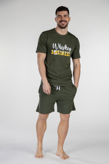 SF машки сет пижами WHISKEY KK SS25 