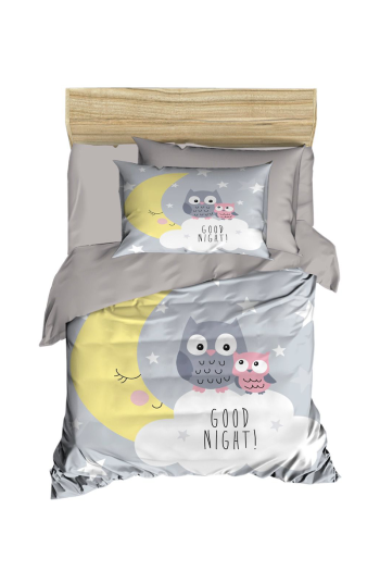 SF HOME  постелнина Moon owls 