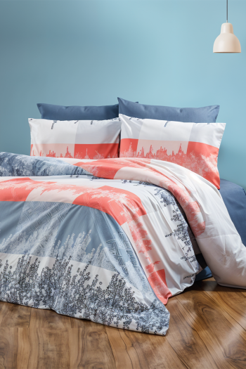 SF HOME  постелнина Pink Blue 