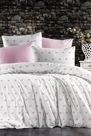 SF HOME  постелнина Pink Hearts 