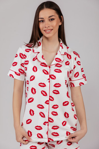 SF женски сет пижами KK LIPS 735140SP SF SS25 