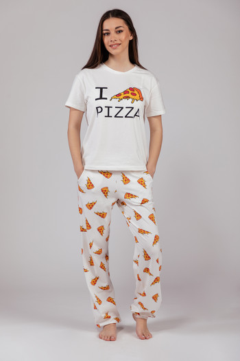 SF женски сет пижами KD PIZZA 735143SP SF SS25 