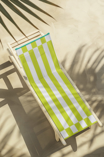 SF HOME - пешкир Green Stripes 