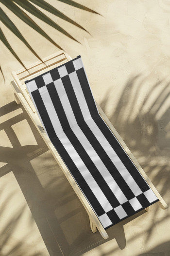 SF HOME - пешкир Black Stripes 