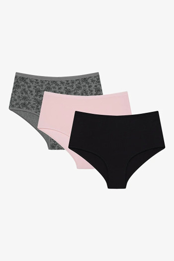 Penti женски килоти BLACK CHIC 3LU HIGHWAIST SLIP 