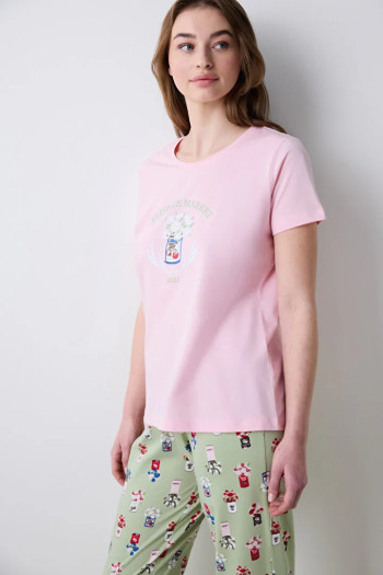 Penti женски сет пижами FLOWER MARKET SS PANT SET 