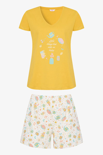 Penti женски сет пижами LITTLE THINGS SS SORT SET 