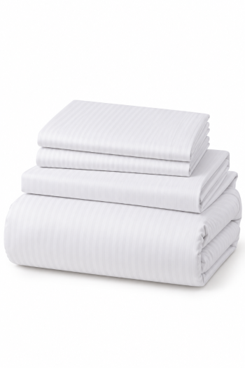 SF HOME  двојна постелнина 200/220 Saten White 