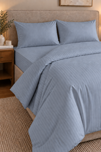 SF HOME  двојна постелнина 200/220 Saten Gray 