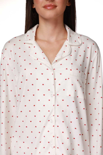 SF женски сет пижами 735153SP RED HEART DD FW25 