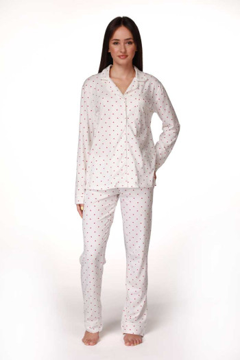 SF женски сет пижами 735153SP RED HEART DD FW25