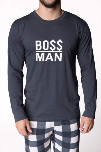SF машки сет пижами BOSS MAN DD FW25 