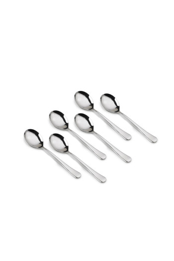 SF HOME  сет мали лажици Сет мали лажици 6/1 Silver 