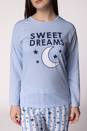 Rujam женски сет пижами 7601 G NIGHT DD 