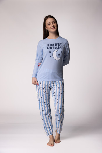 Rujam женски сет пижами 7601 G NIGHT DD 