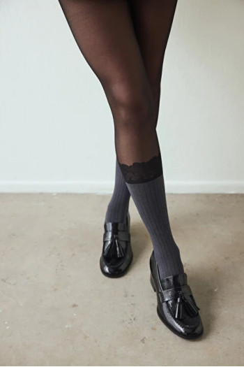 Penti женски хулахопки RIBBED LACE KLT. 