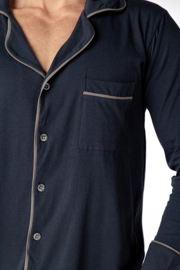 SF машки сет пижами ANTRACIT DD SS26 